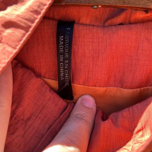 Vintage 90s Cyclone Polyester Trench Coat - Picture 2 of 8